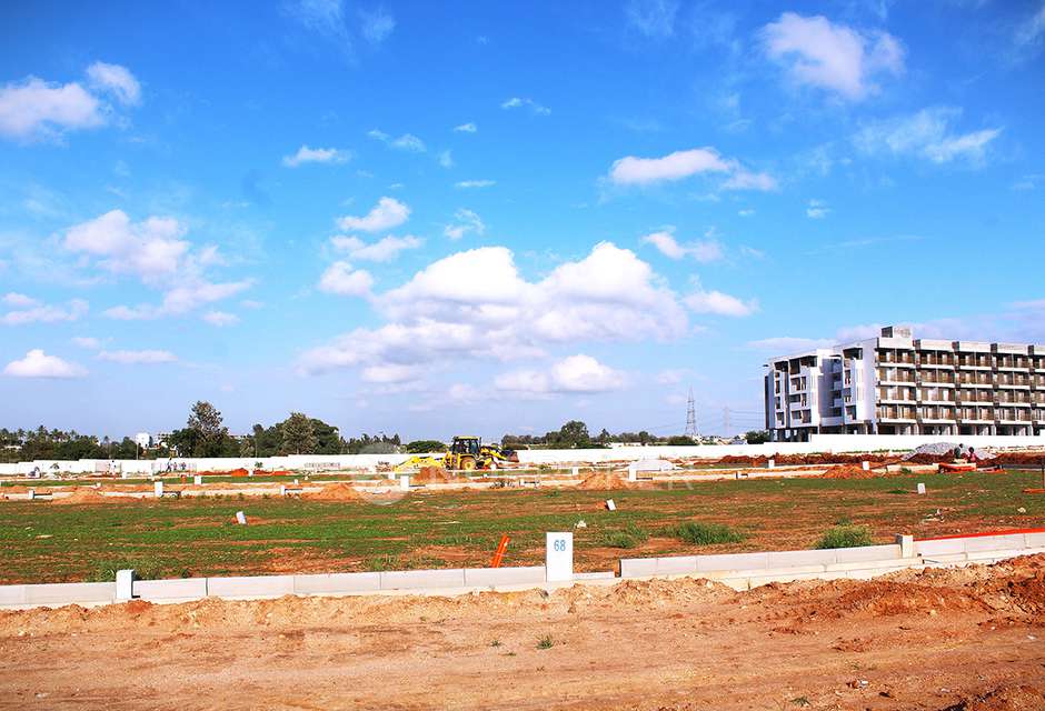 Plot For Sale  In Ruby Sizzle Heritage In Hoskote