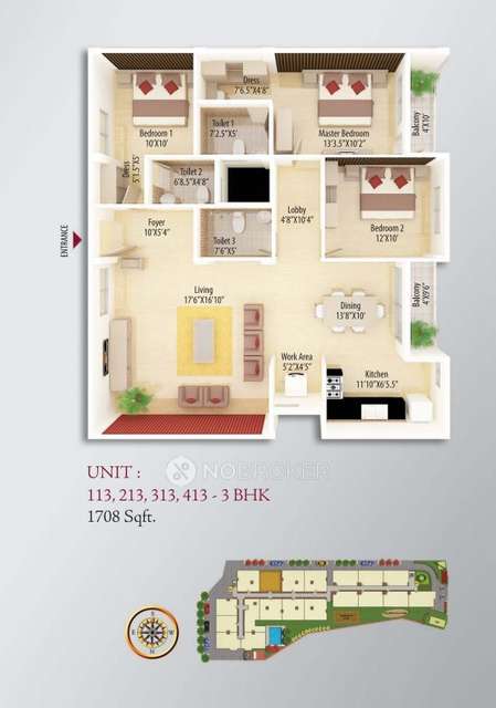 3 BHK Flat In Asset Alcazar For Sale  In V. Kallahalli