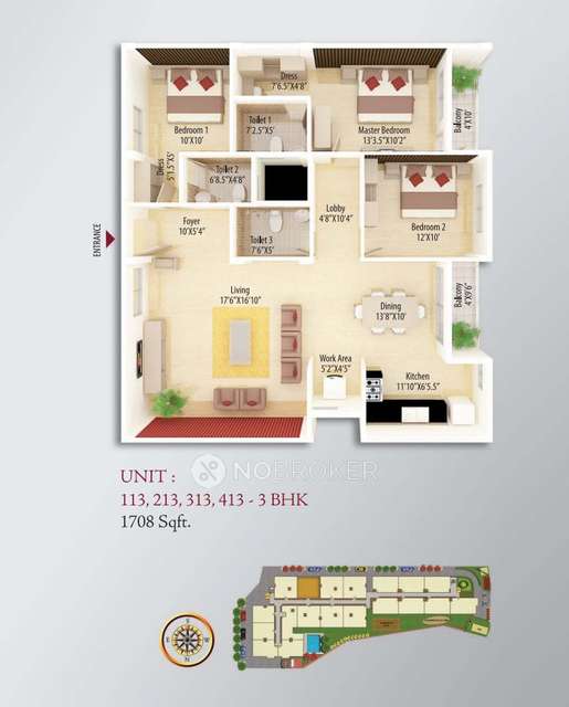 3 BHK Flat In Asset Alcazar For Sale  In V. Kallahalli