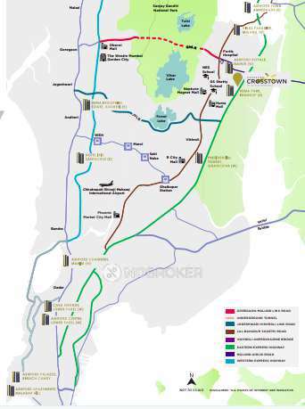 2 BHK Flat In Ashford Regal For Sale  In 1, Bhandup Village Rd, Nahur, Industrial Area, Bhandup West, Mumbai, Maharashtra 400078, India