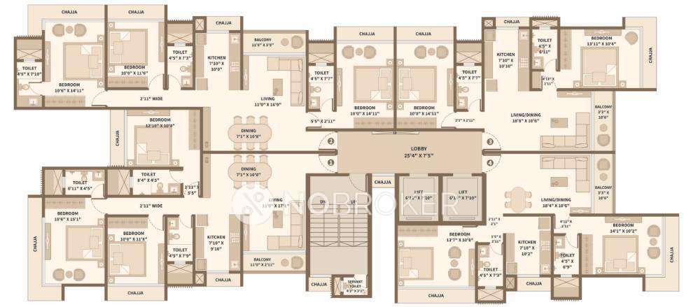 3 BHK Flat In Navkarmik Shiv Laj For Sale  In Santacruz West