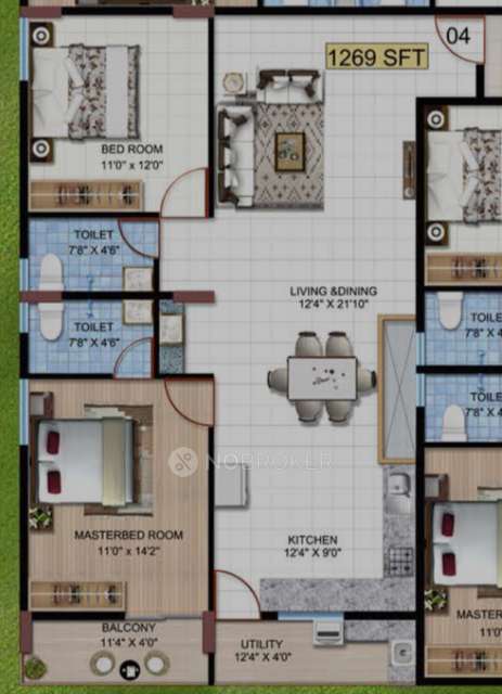 2 BHK Flat In Prime Shivam For Sale  In Varthur