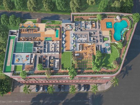 4 BHK Flat In Royal Morya Skydale For Sale  In Thergaon