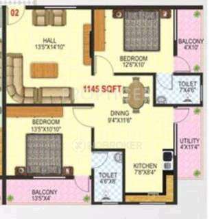 2 BHK Flat In Vandana Coral for Rent  In Btm Layout