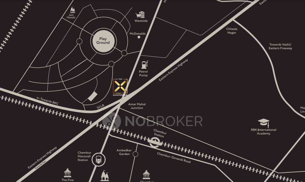 3 BHK Flat In Arihant The X Ghatkopar For Sale  In Chembur