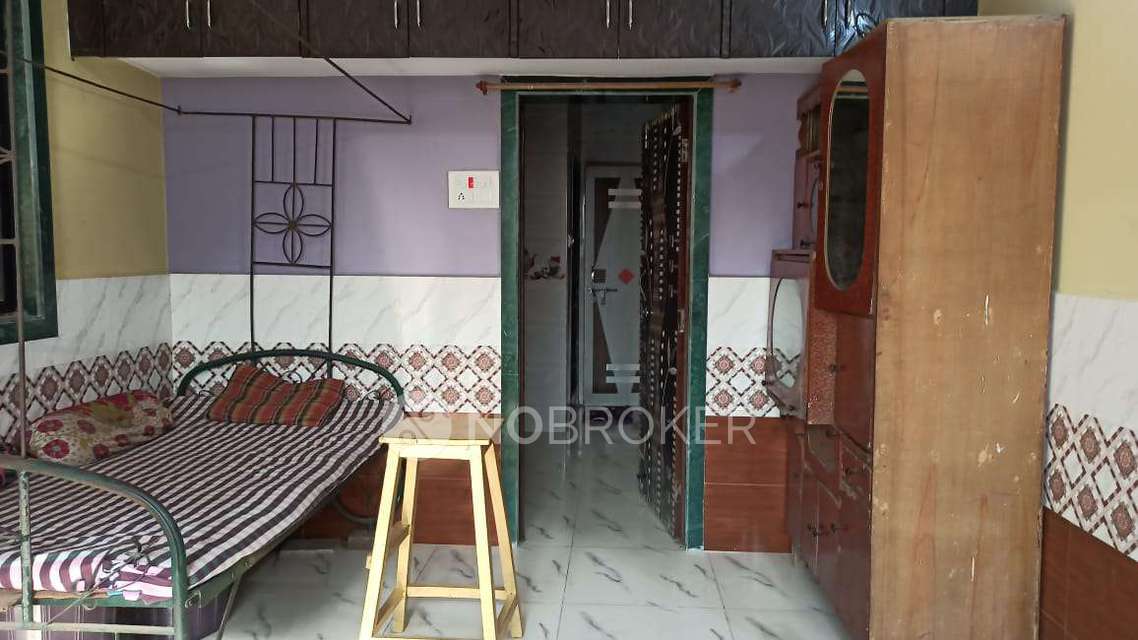 Single Room for Female In 1 RK  In Airoli Station