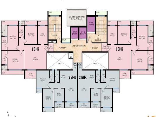 3 BHK Flat In Neelkamal Gokul For Sale  In Navi Mumbai