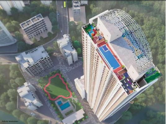 2 BHK Flat In Bharat Wembley24 For Sale  In Majiwada