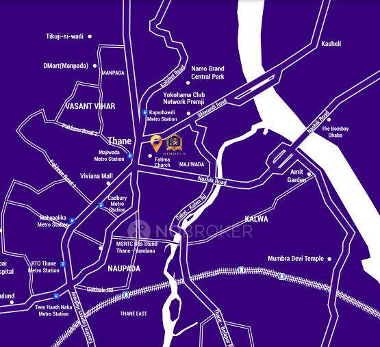 2 BHK Flat In Bharat Wembley24 For Sale  In Majiwada