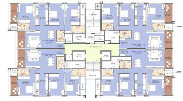 4 BHK Flat In Trustfort Icon For Sale  In Mundhwa