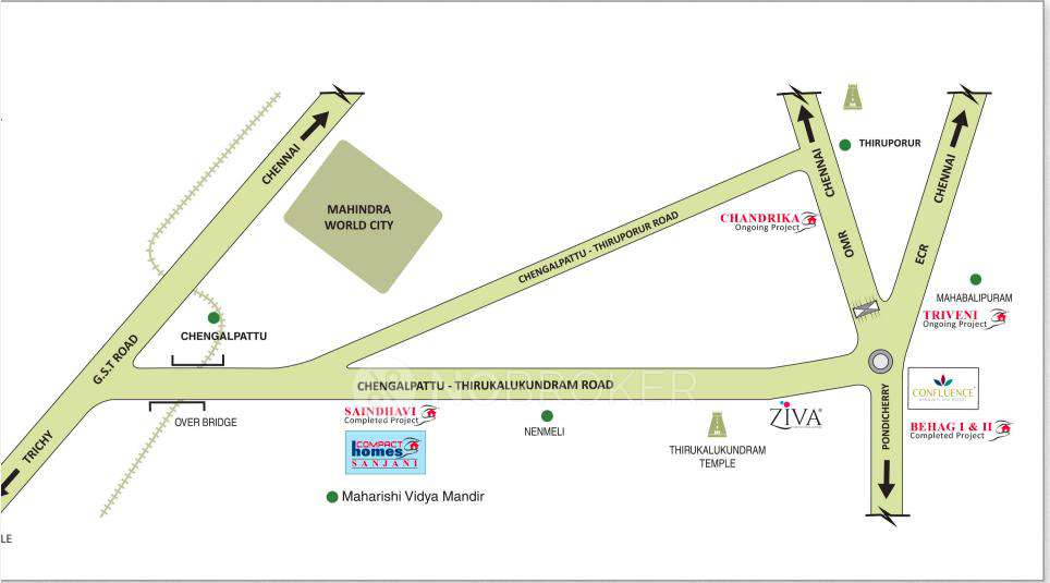 2 BHK Flat In Arun Excello Sanjani For Sale  In Chengalpattu