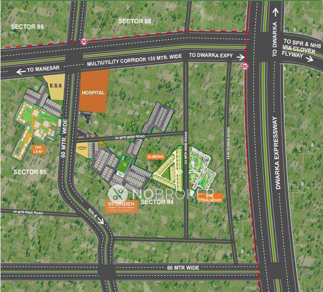 4 BHK Flat In Ss Linden For Sale  In Sector 85