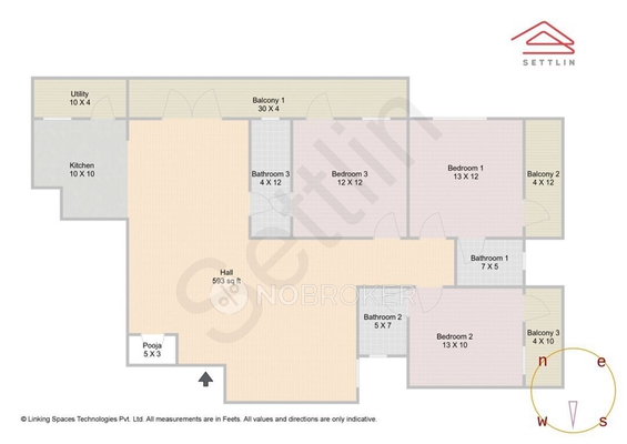 3 BHK Flat In Arpitha Apartments A Block For Sale  In Arpitha Apartment B Block