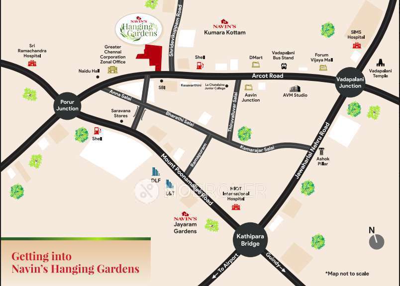 3 BHK Flat In Navins Hanging Garden For Sale  In Valasaravakkam