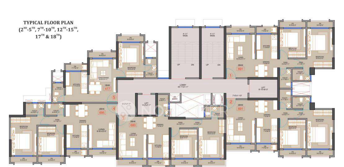 2 BHK Flat In Angel Falcon Emerald Dunlin For Sale  In Angel Developers, Yashwant County, Bhabola Chulna Rd, Husaini Colony, Vasai West, Vasai-virar, Sandor, Maharashtra 401201