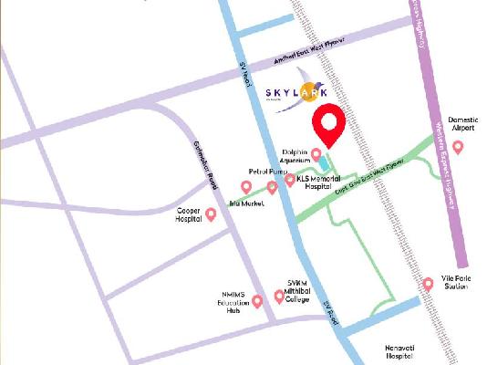 2 BHK Flat In  Gp Skylark For Sale  In Vile Parle West