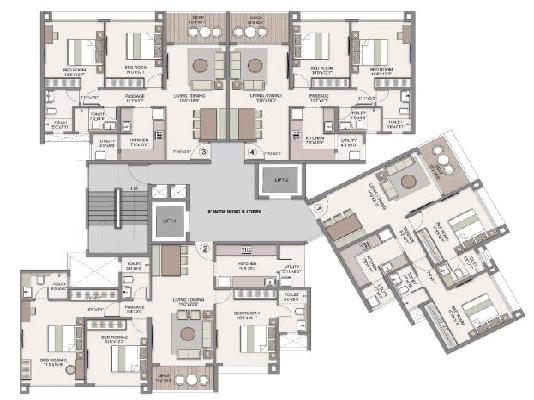 2 BHK Flat In Chandak Sarvam For Sale  In Andheri East