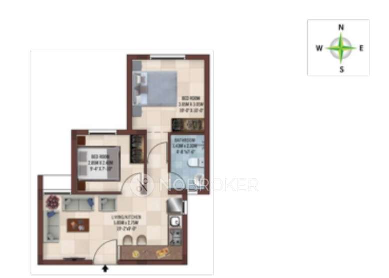 2 BHK Flat In Casagrand Ferns For Sale  In Tambaram