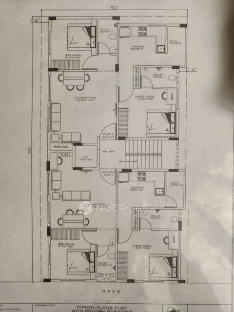 4+ BHK Flat For Sale  In Central Excise Layout, Phase 2, Tejaswini Nagar