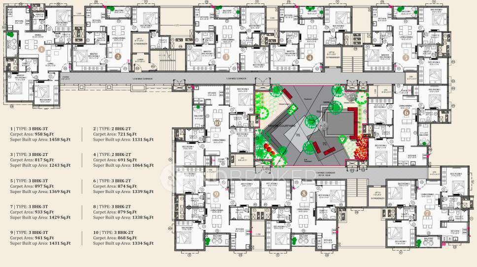 2 BHK Flat In Urbando Evorise For Sale  In Perumbakkam