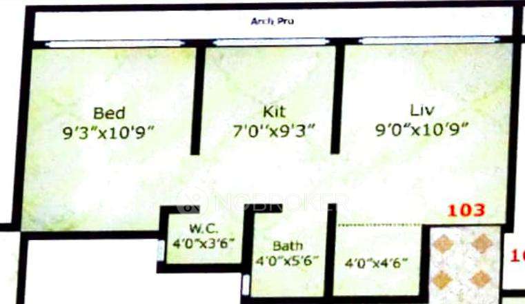 1 RK Flat In Shubh Vastu Sai Nagar For Sale  In Vasai East