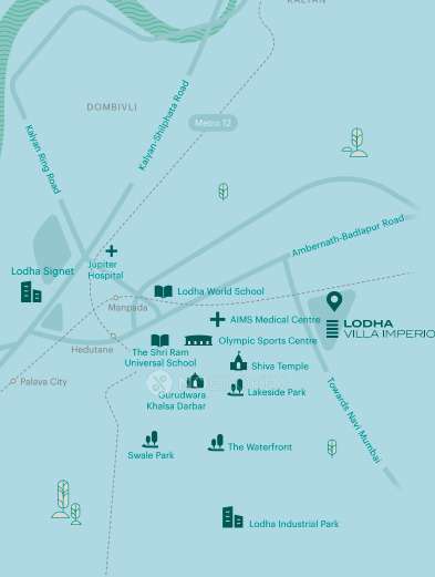 4 BHK Villa In Lodha Palava Villa Imperio For Sale  In Dombivli