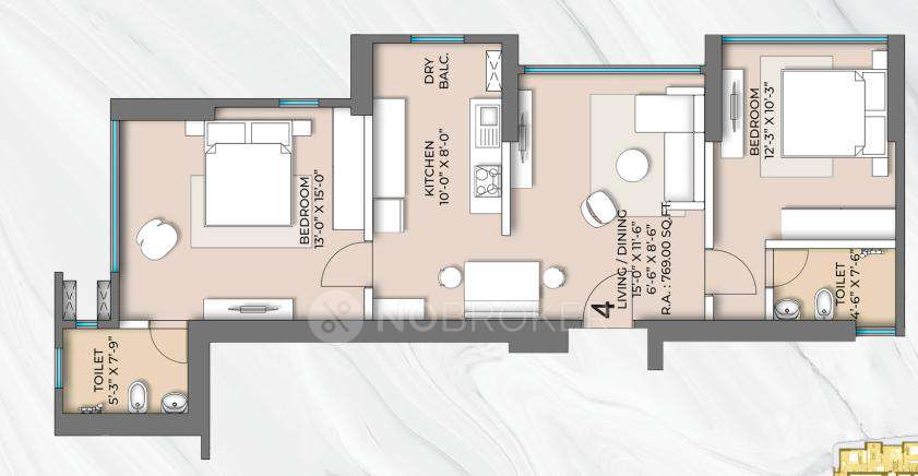 2 BHK Flat In Sigma Colo Rise For Sale  In Dadar West