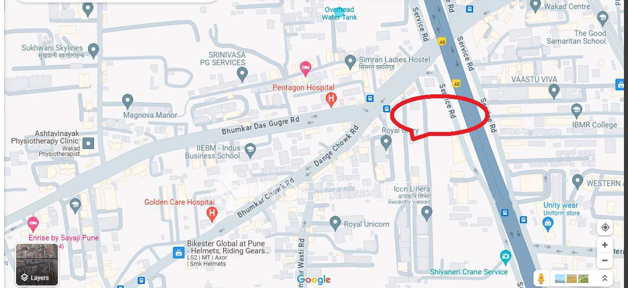 3 BHK Flat In Icon Linera Society for Rent  In Wakad