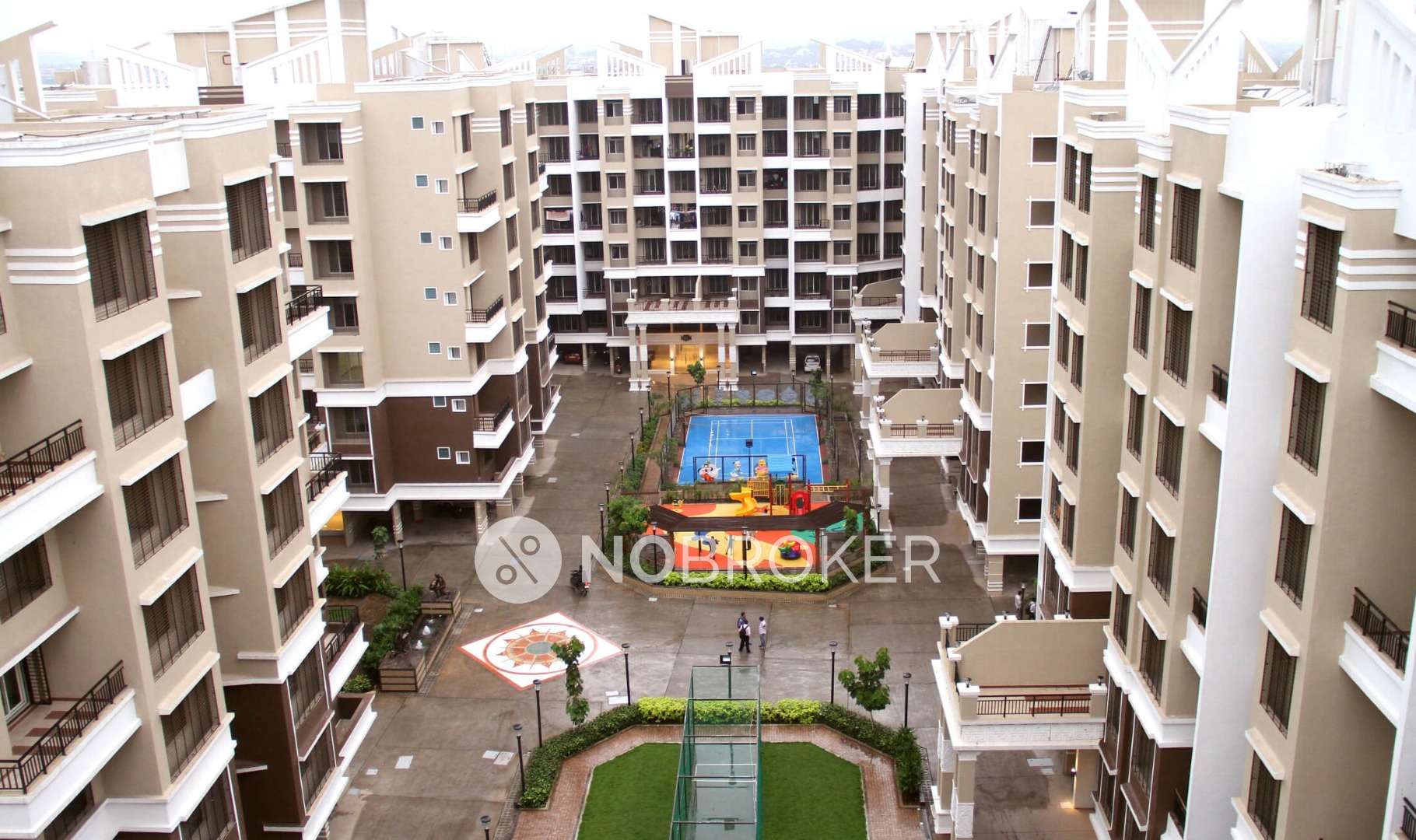 Mohan Suburbia Ambernath Without Brokerage Semifurnished 3 BHK Flat for Sale in Mohan
