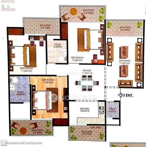 3 BHK Flat In Apex Athena For Sale  In Sector 75