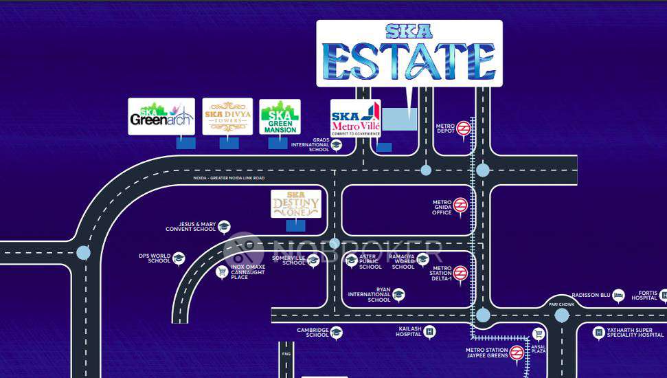 3 BHK Flat In Ska Estate For Sale  In Eta 2