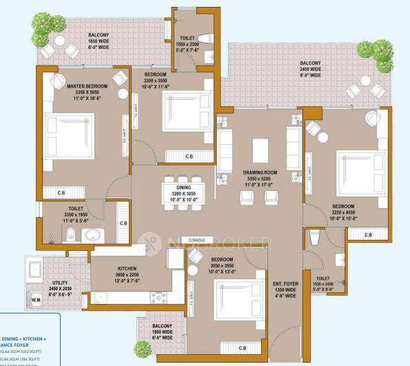 4 BHK Flat In Ska Estate For Sale  In Eta 2
