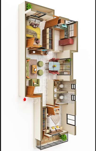 2 BHK Flat In Vamadev Homes For Sale  In Eb Colony