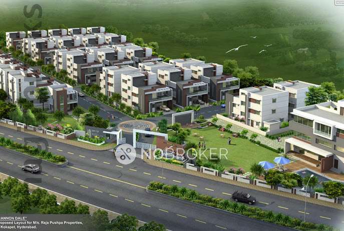 4 BHK Villa In Rajapushpa Cannon Dale for Rent  In Kokapet