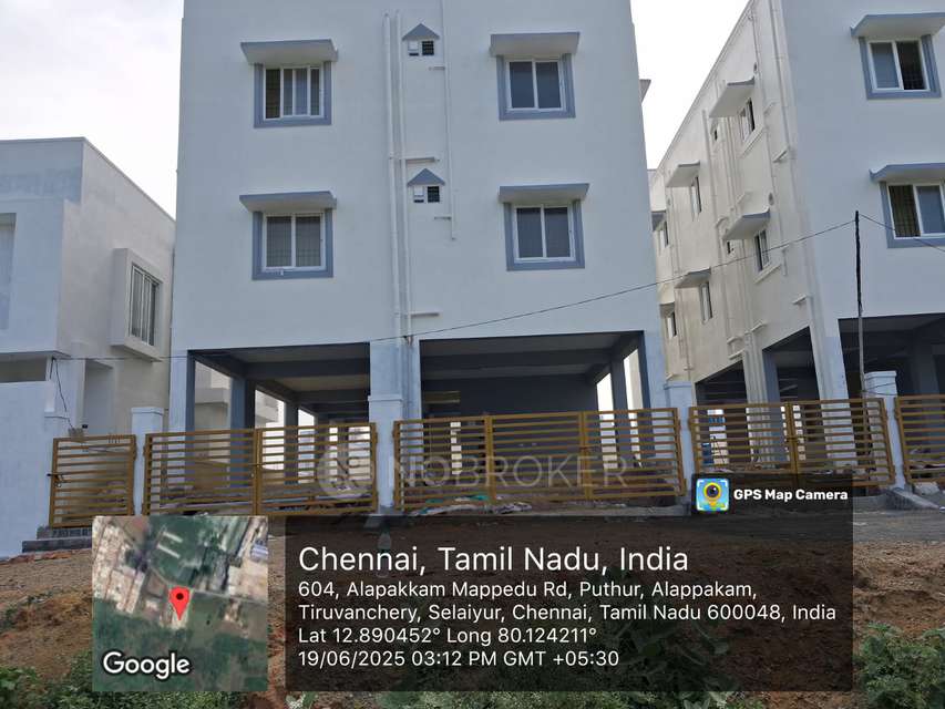 2 BHK Flat In Parijatham Nagar Alapakkam Road for Rent  In V4rf+995, Alappakam, New Perungalathur, Chennai, Tamil Nadu 600063, India