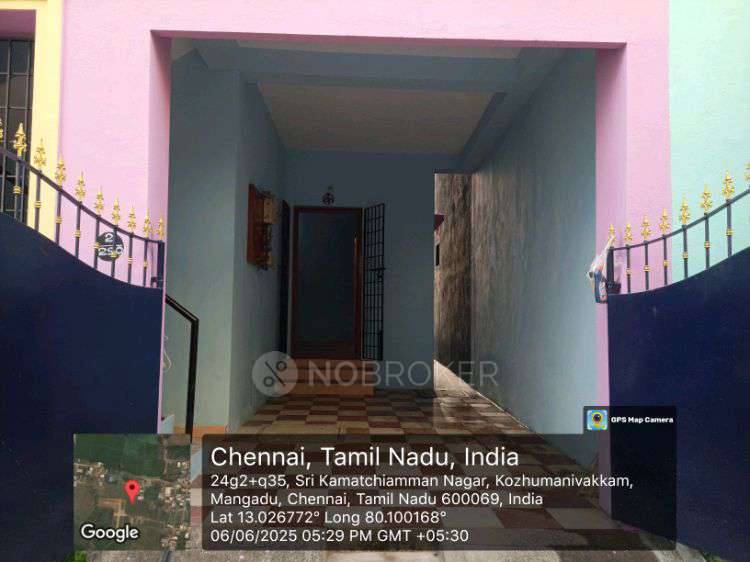 2 BHK House For Sale  In 24g2+v44, Swastika Main Rd, Sri Kamatchiamman Nagar, Kozhumanivakkam, Mangadu, Chennai, Tamil Nadu 600122, India