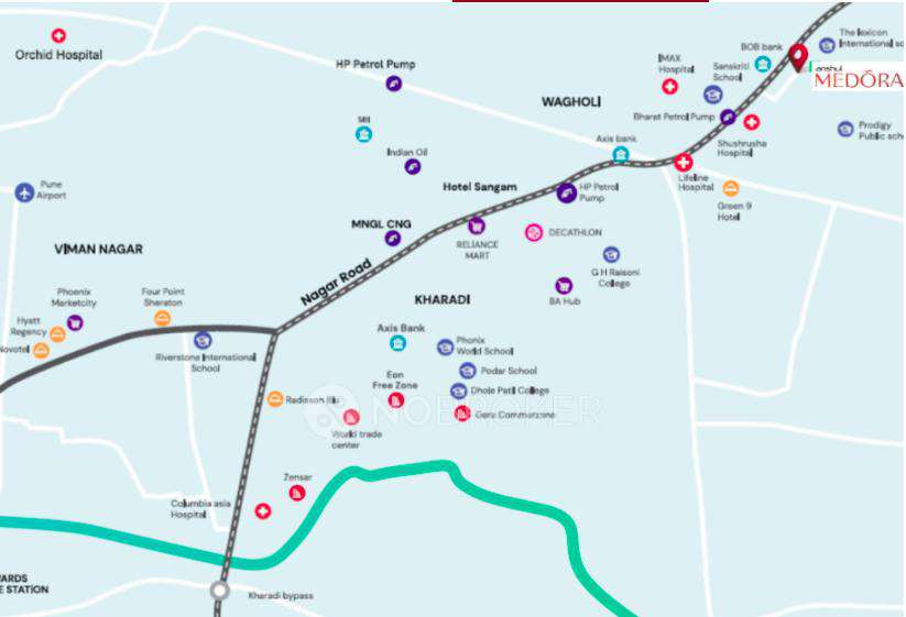 3 BHK Flat In Anshul Medora For Sale  In Wagholi