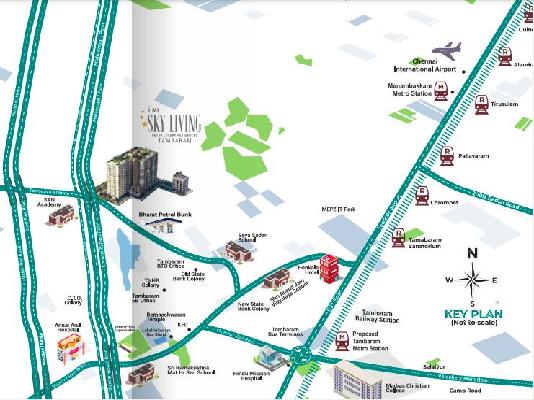 2 BHK Flat In Lml Sky Living For Sale  In Tambaram