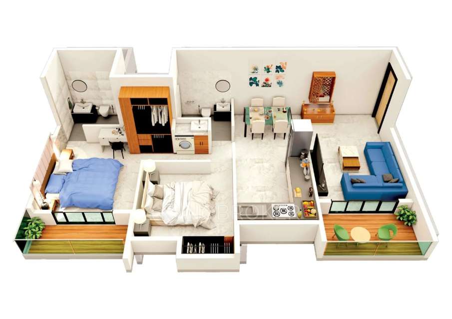 2 BHK Flat In Maruti 7 Verve For Sale  In Ravet