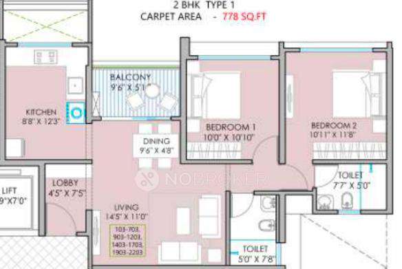 2 BHK Flat In Sankla West World For Sale  In Punawale