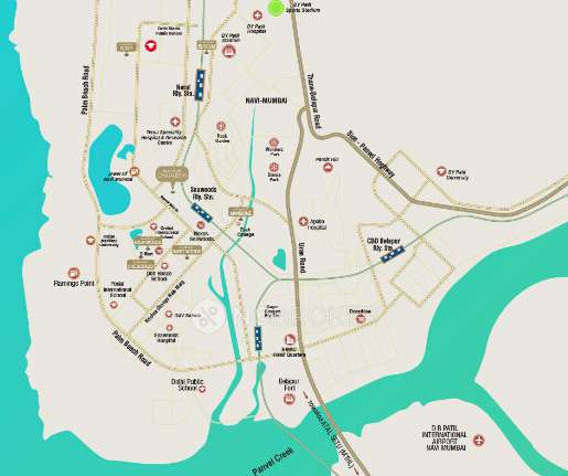 3 BHK Flat In Platinum Oakwoods For Sale  In Nerul