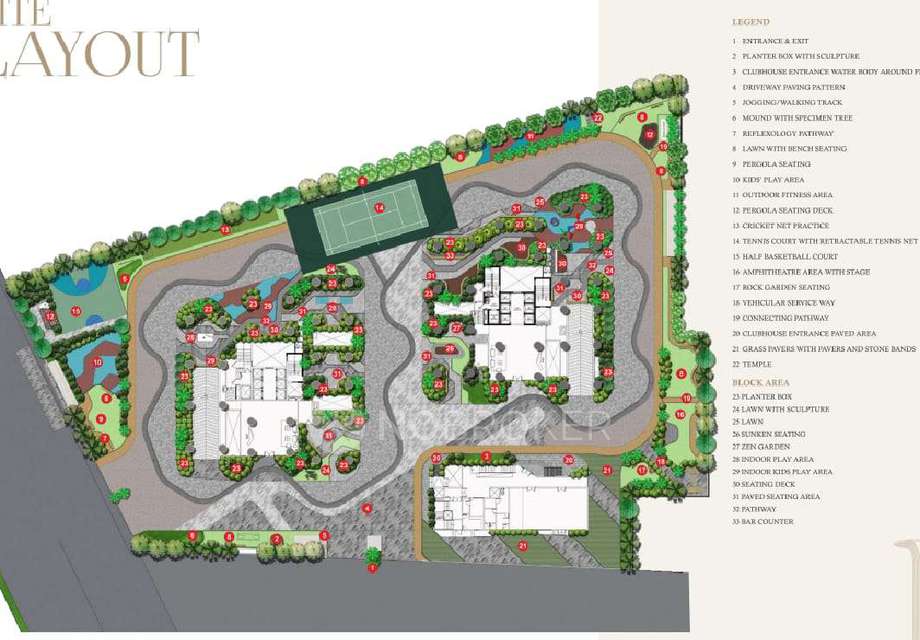 3 BHK Flat In Lansum El Palacio, Puppalaguda For Sale  In Puppalaguda