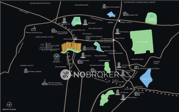 3 BHK Flat In Phoenix  One Bangalore West Tower 7 For Sale  In Rajajinagar