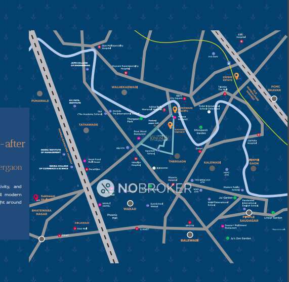 3 BHK Flat In Sukhwani Kingsley For Sale  In Thergaon