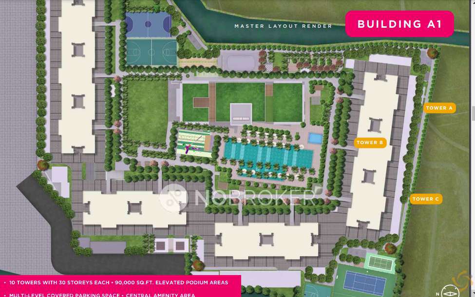 3 BHK Flat In Kumar Parc Residence For Sale  In Hadapsar