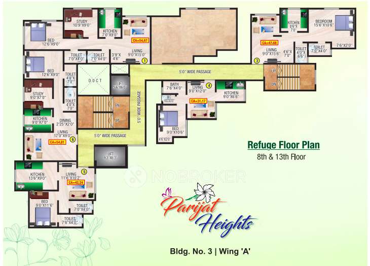 1 BHK Flat In Viva Parijat Heights For Sale  In Nalasopara West