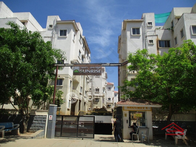 Trinity Sunrise Apartment Kada Agrahara Without Brokerage Semifurnished 2 BHK Flat for Sale
