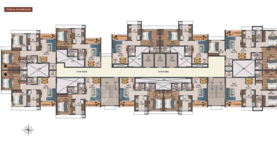 2 BHK Flat In Balaji Heights For Sale  In Dombivli East