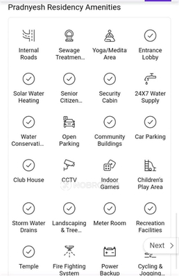 1 BHK Flat In Pradnyesh Residency for Rent In Chakan