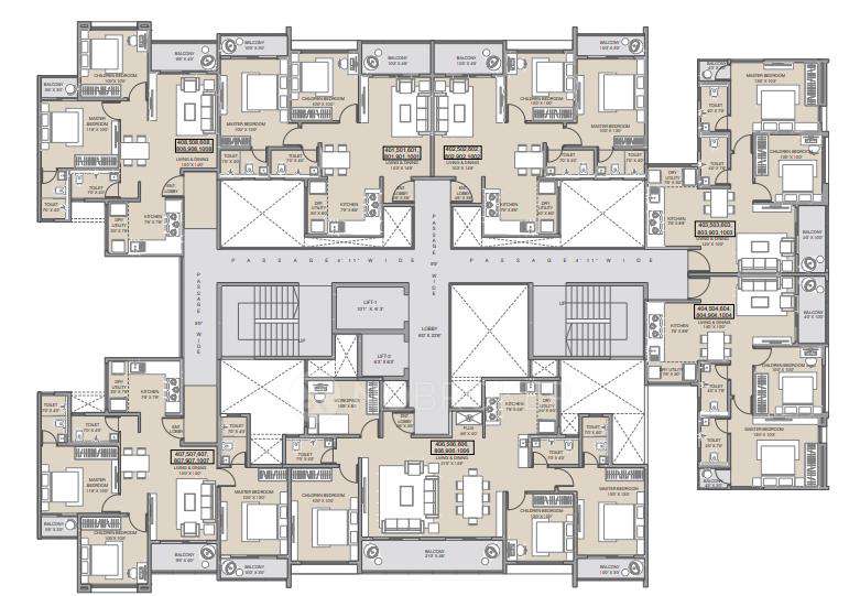 2 BHK Flat In Belmont Skyverse For Sale  In Lohegaon